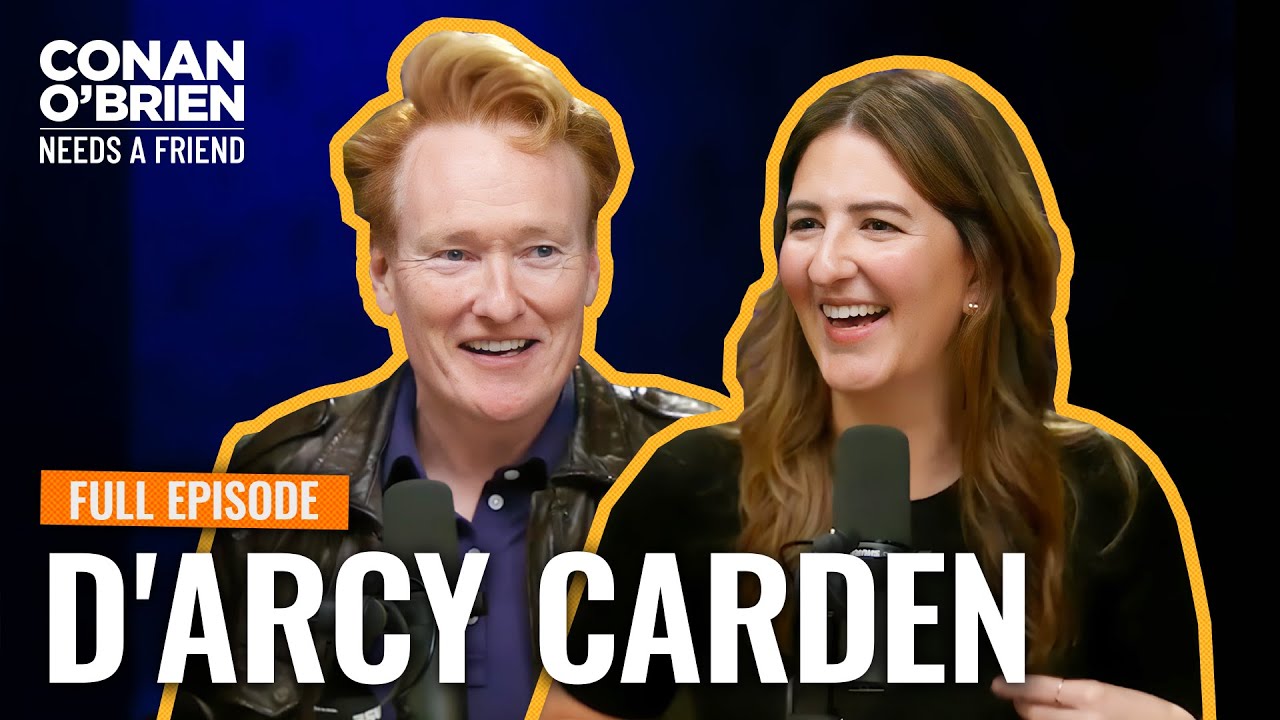 D'Arcy Carden (FULL EPISODE) | Conan O'Brien Needs A Friend