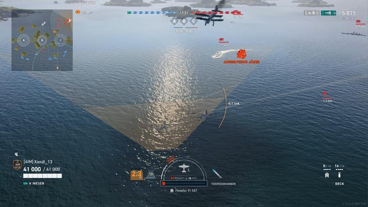 World of Warships: Legends - Weser