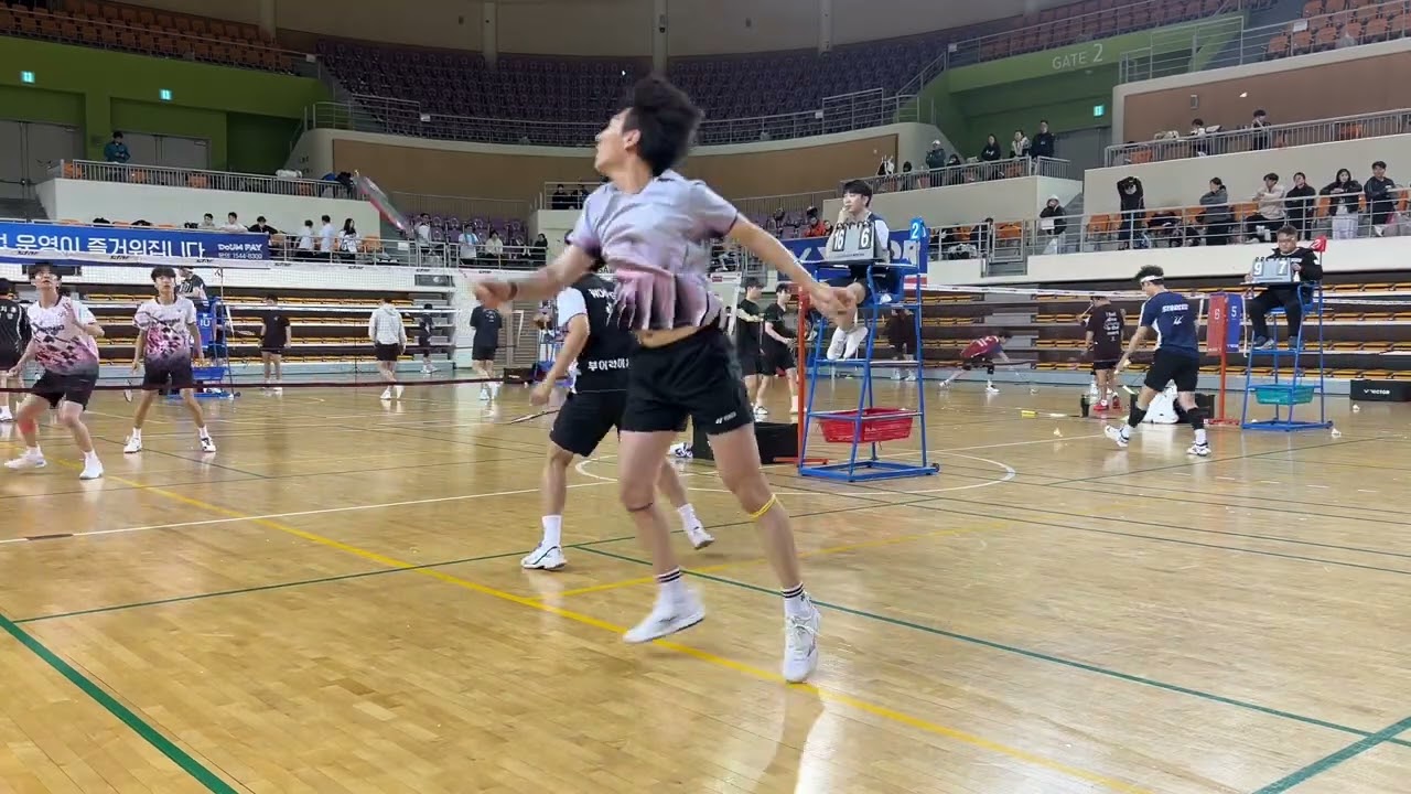 보령 전국배드민턴 대회 20대 A 예선 #배드민턴유튜브 