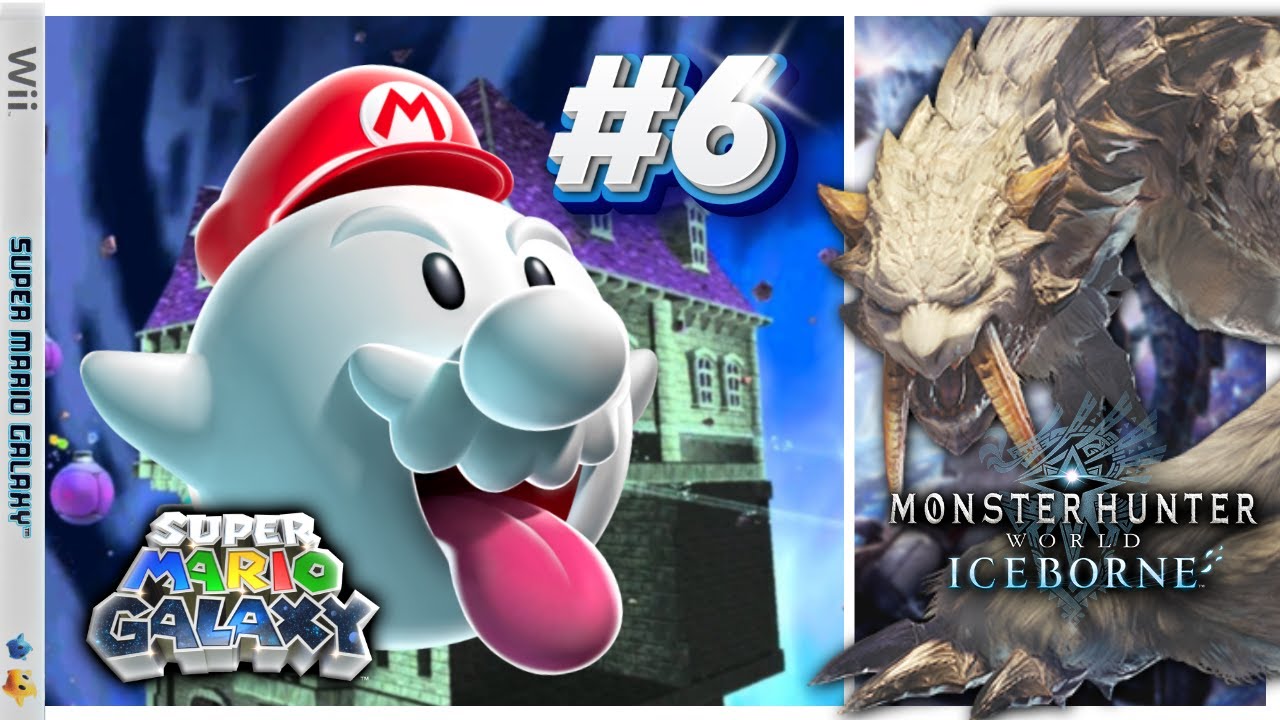 STREAM DOBLE! Super Mario Galaxy (Parte 6) + Monster Hunter World Iceborne EN VIVO