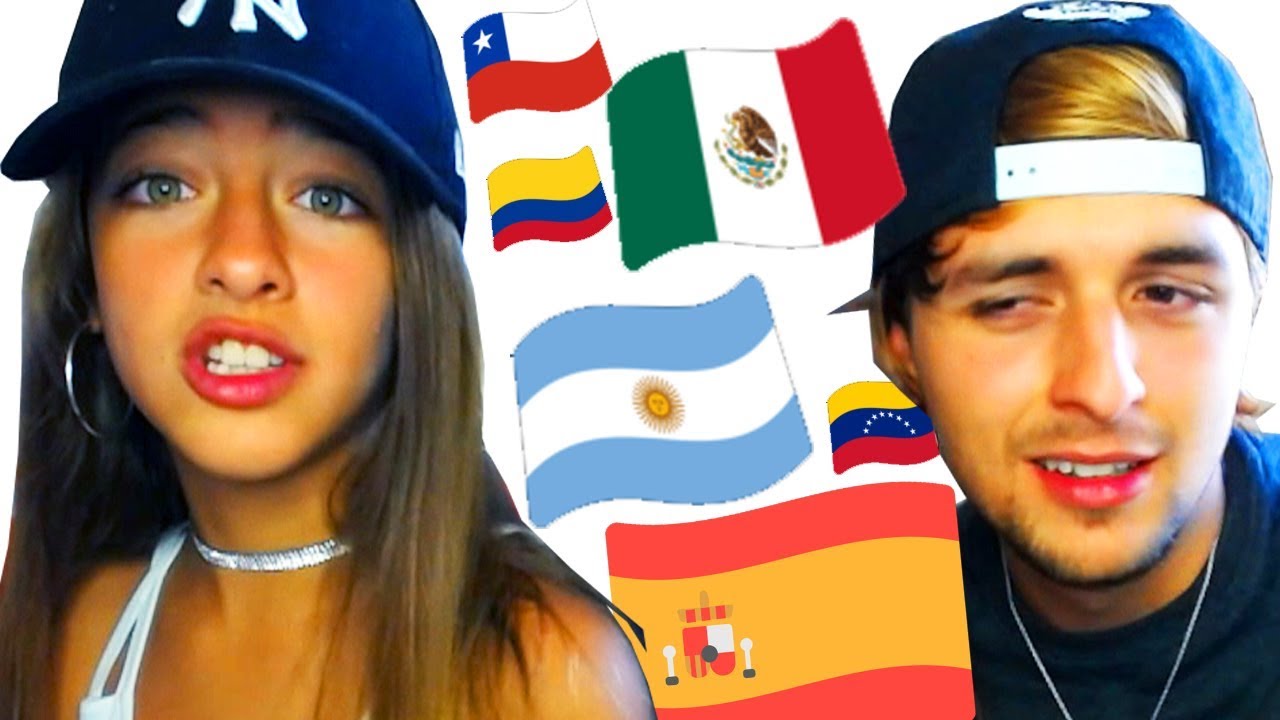 Imitando Acentos CON MI HERMANA de Espa&ntilde;a y Latino Americanos