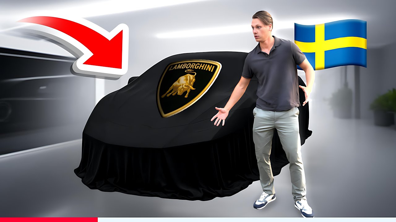 LAMBORGHINI Kopen In ZWEDEN.... #dag1
