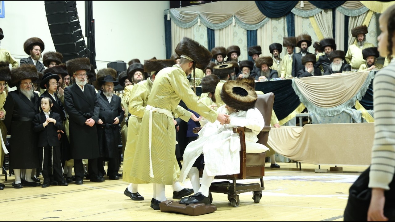 שמחת בית תולדות אברהם יצחק - אב''ד בית מאיר | Toldos Avraham Yitzchak Grandchild Wedding