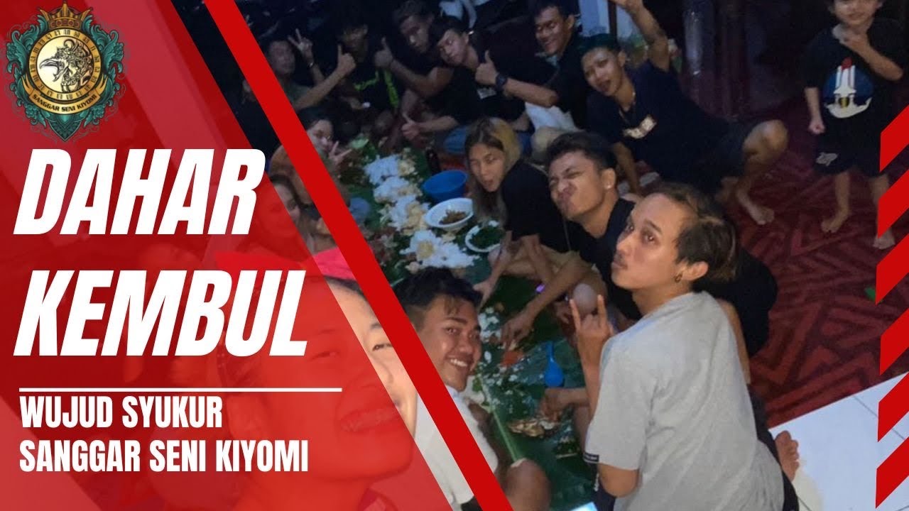 DAHAR KEMBUL WUJUD SYUKUR SANGGAR SENI KIYOMI || KIYOMI VLOG