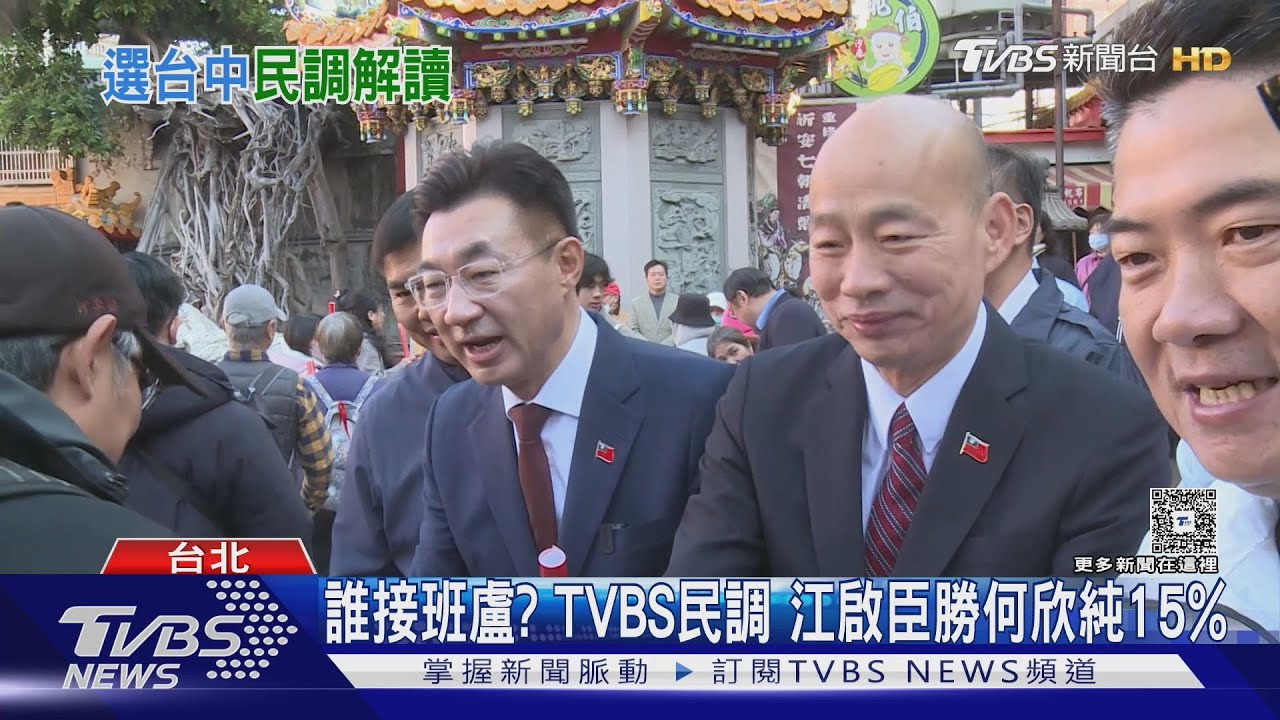 誰接班盧? TVBS民調 江啟臣勝何欣純15%｜TVBS新聞 @TVBSNEWS02