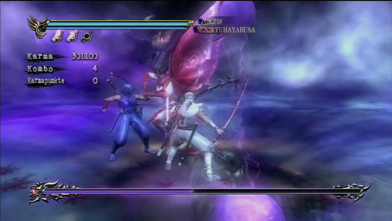 Ninja Gaiden Sigma 2 - MN3 no hit run in 03:05sec/ whit my old Beat