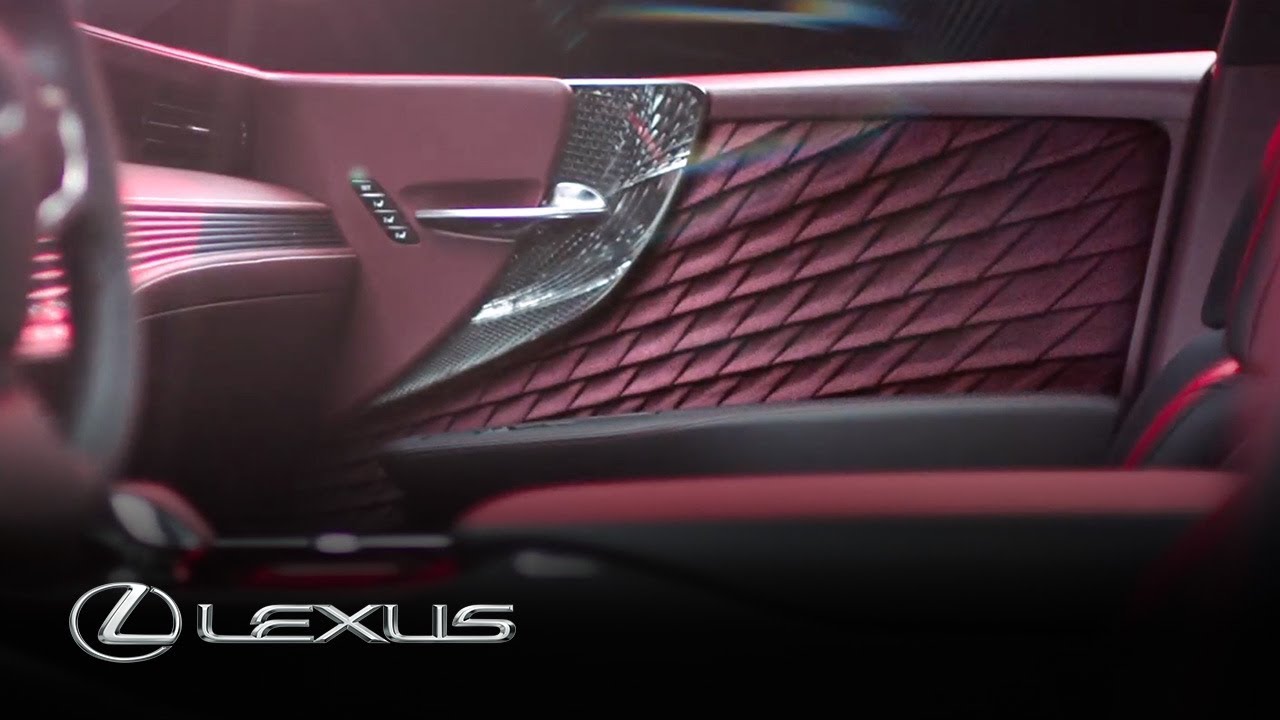 2018 Lexus LS | Stories of Brave Design – Chapter 2: origami fabric pleating