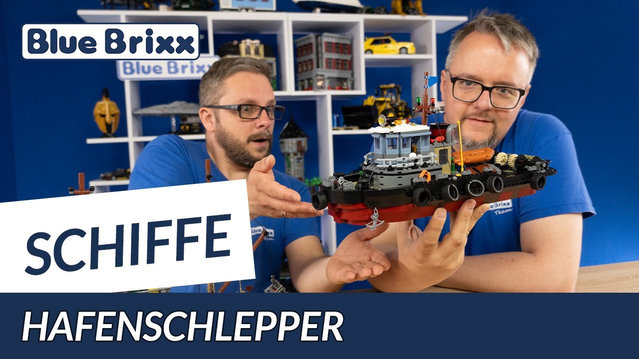 Der Hafenschlepper von BlueBrixx!