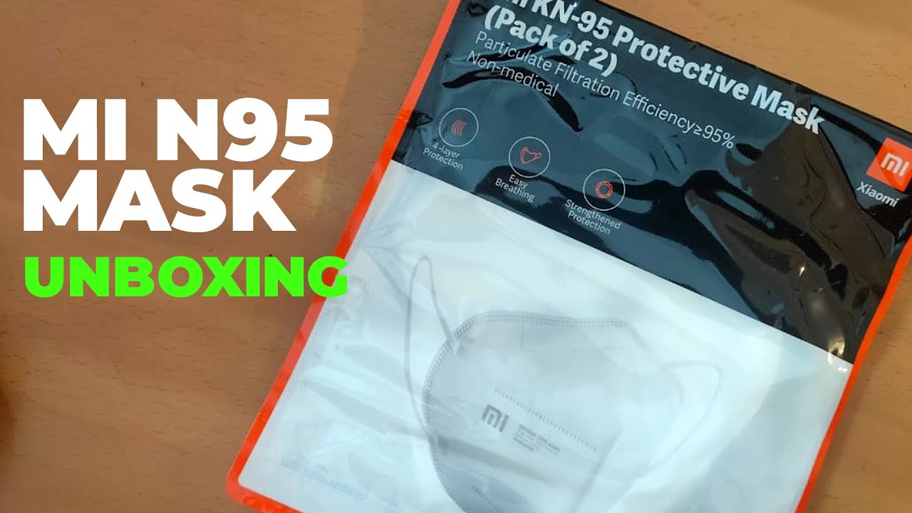 MI Mask Unboxing | Xiaomi Mask | Mi N95 Mask | Mask Unboxing | Best N95 Mask.