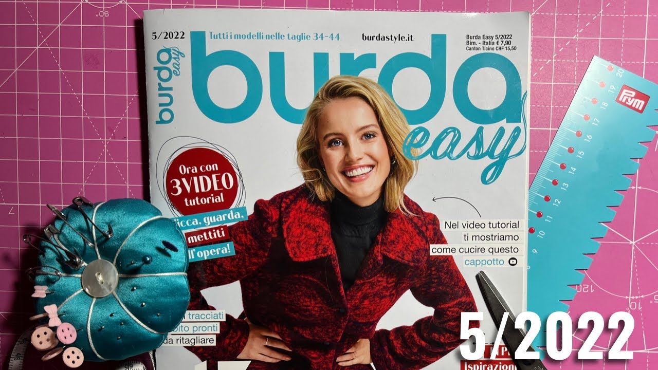 Sfogliamo Burda Easy | commentato 5/2022 || Cristiana Carpentieri
