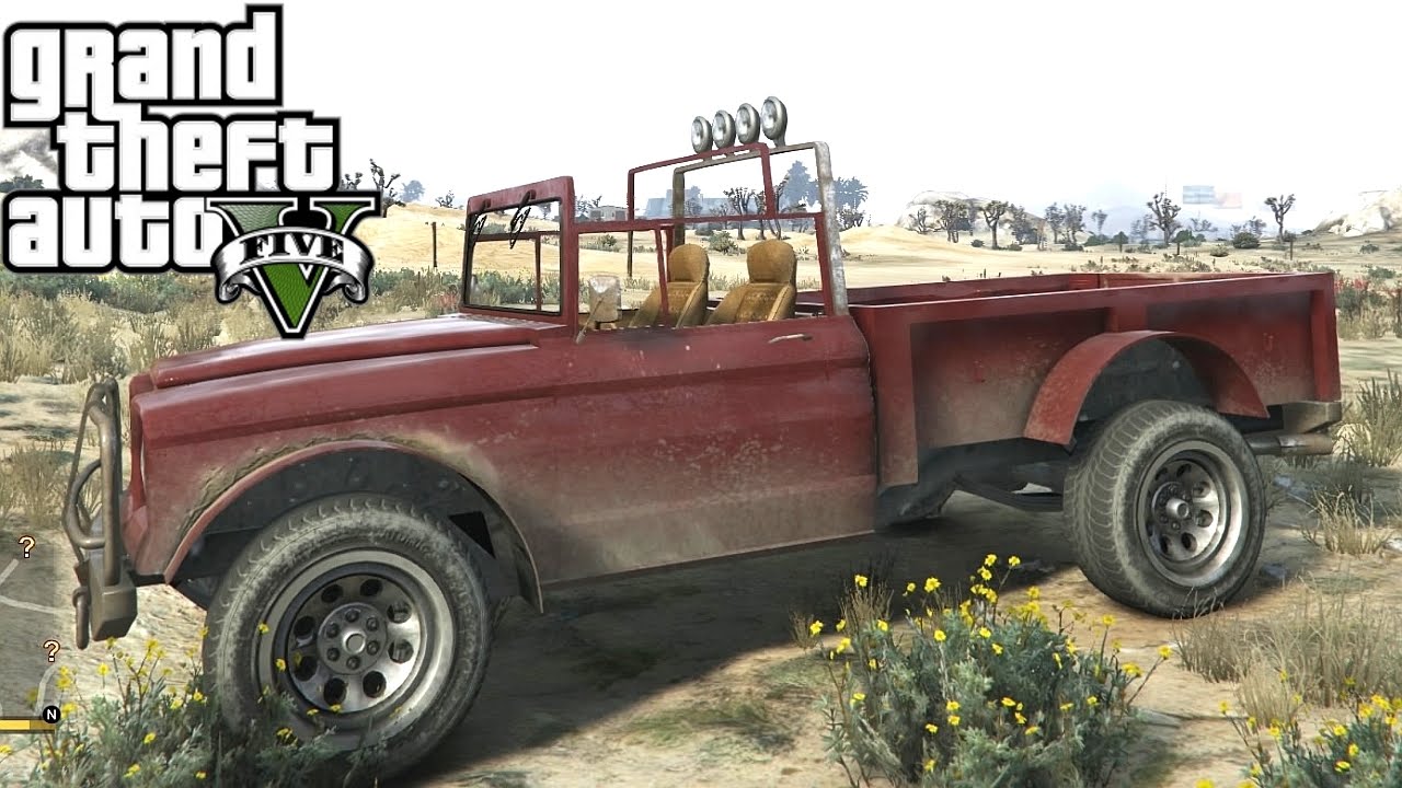 GTA V Next Gen PS4 - Canis Bodhi Off Road Test Drive
