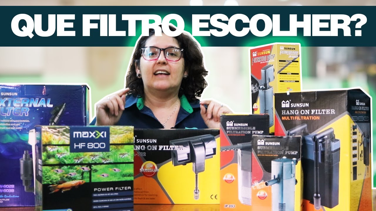FILTRO PARA AQUÁRIO: Como escolher o certo?