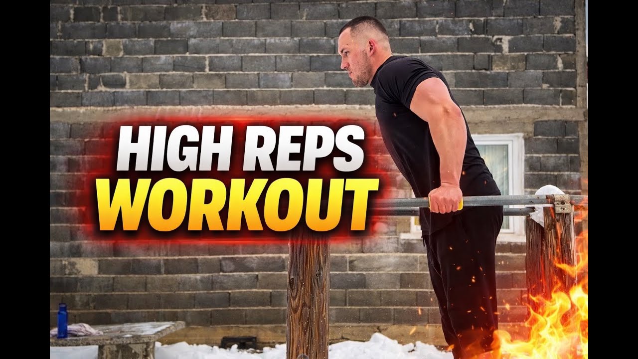 99% LJUDI NE MOŽE OVO IZDRŽATI - High Reps Bodyweight Workout