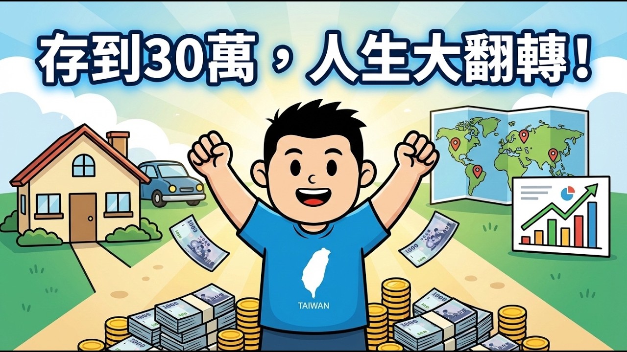 存到30萬那天,我竟然哭了...沒想到人生真的開始不一樣了
