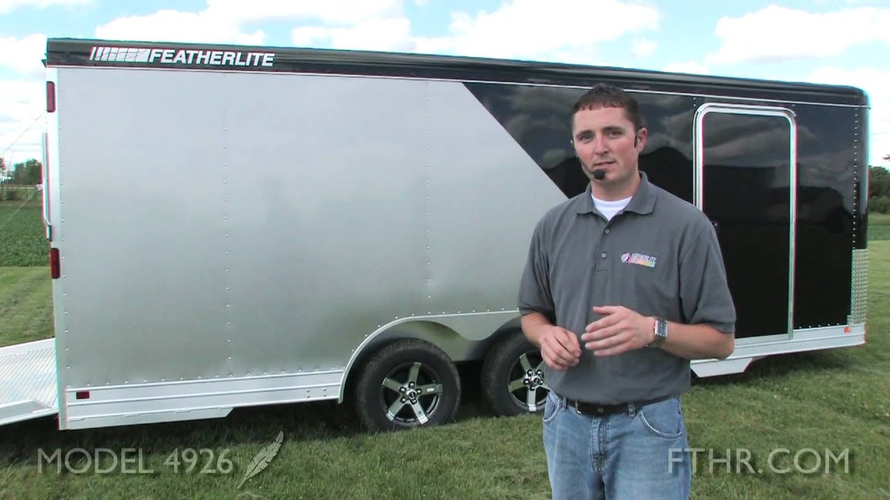 Featherlite 4926 Car Trailer Tour