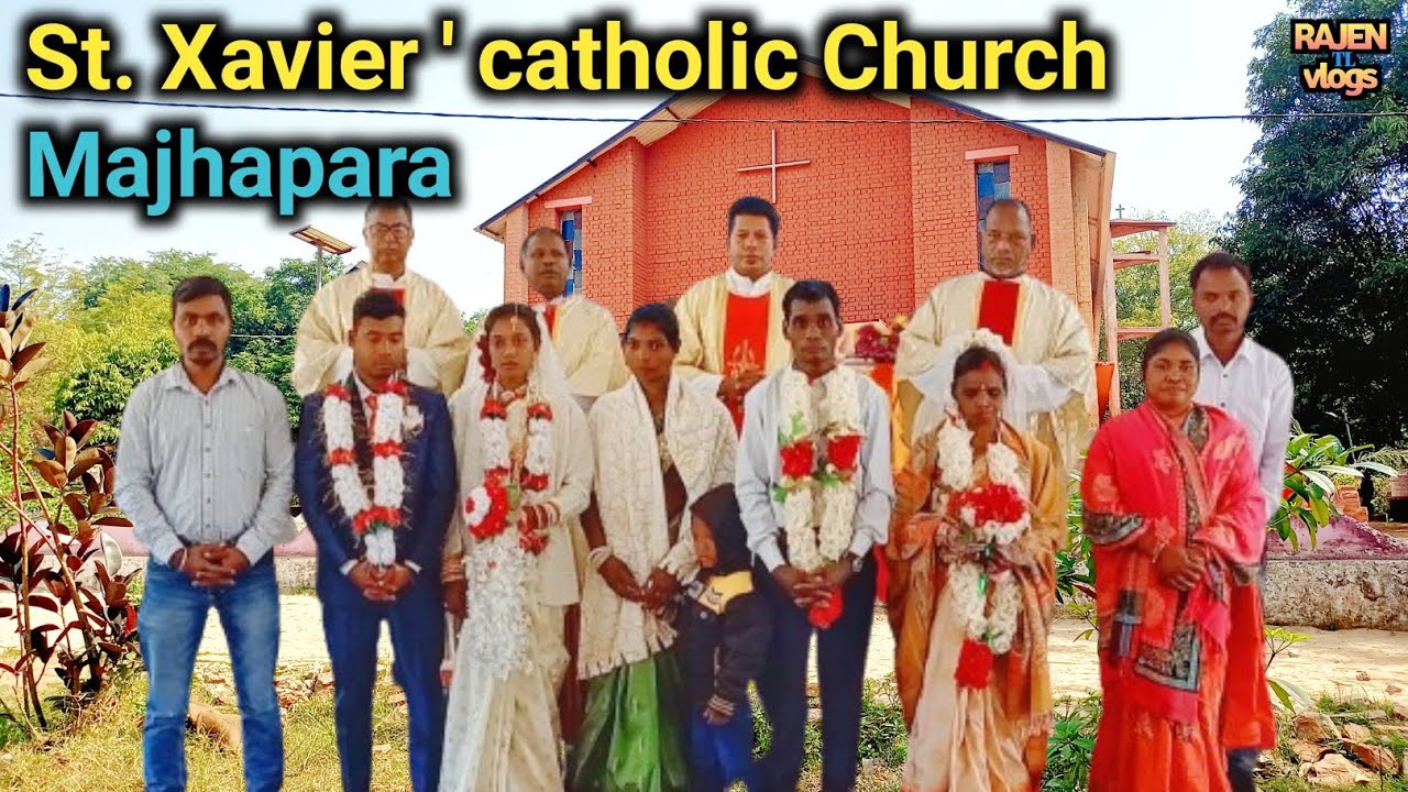 St. Xavier ' catholic Church Majhapara  | church marriage 2024 | Majhapara parish