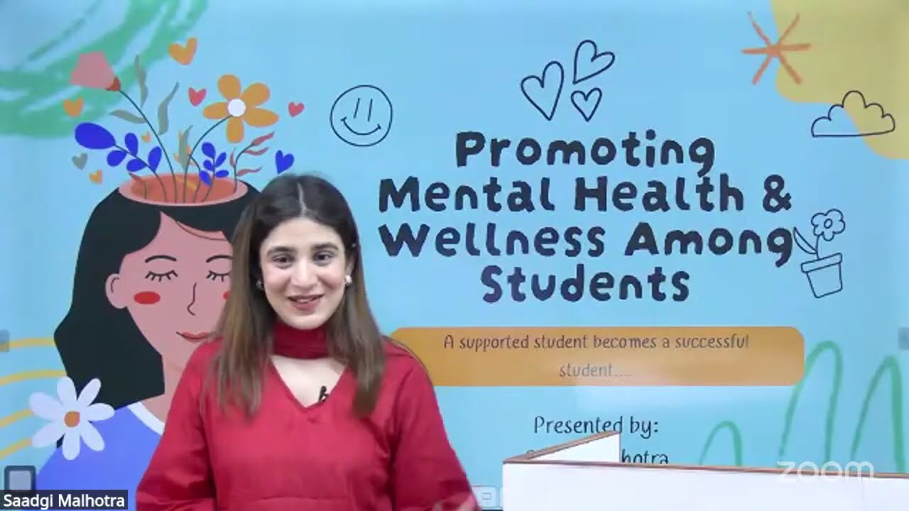Live Webinar on Mental Health and Well Being
