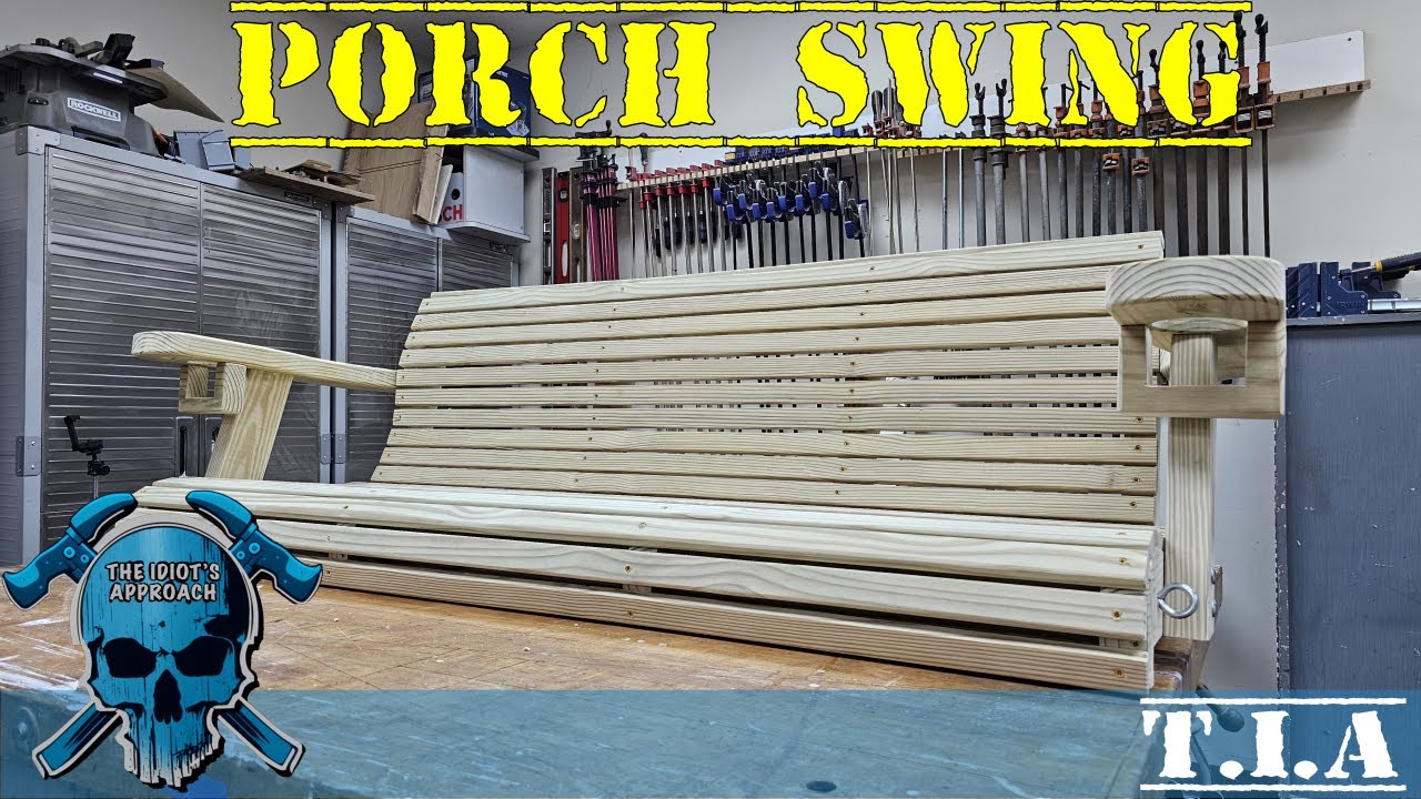 Pine Porch Swing