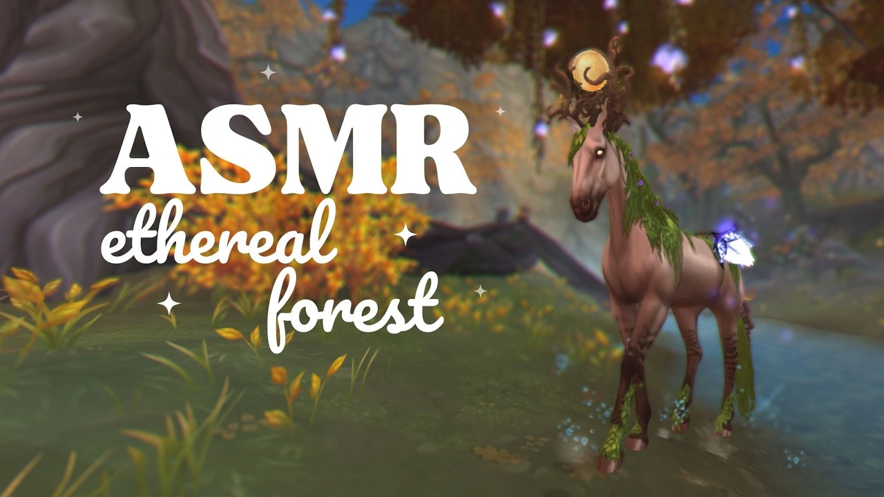 ASMR Ethereal Forest Ambience 🌿 | Soft Vocal Ballad & Gentle Stream (No Talking)