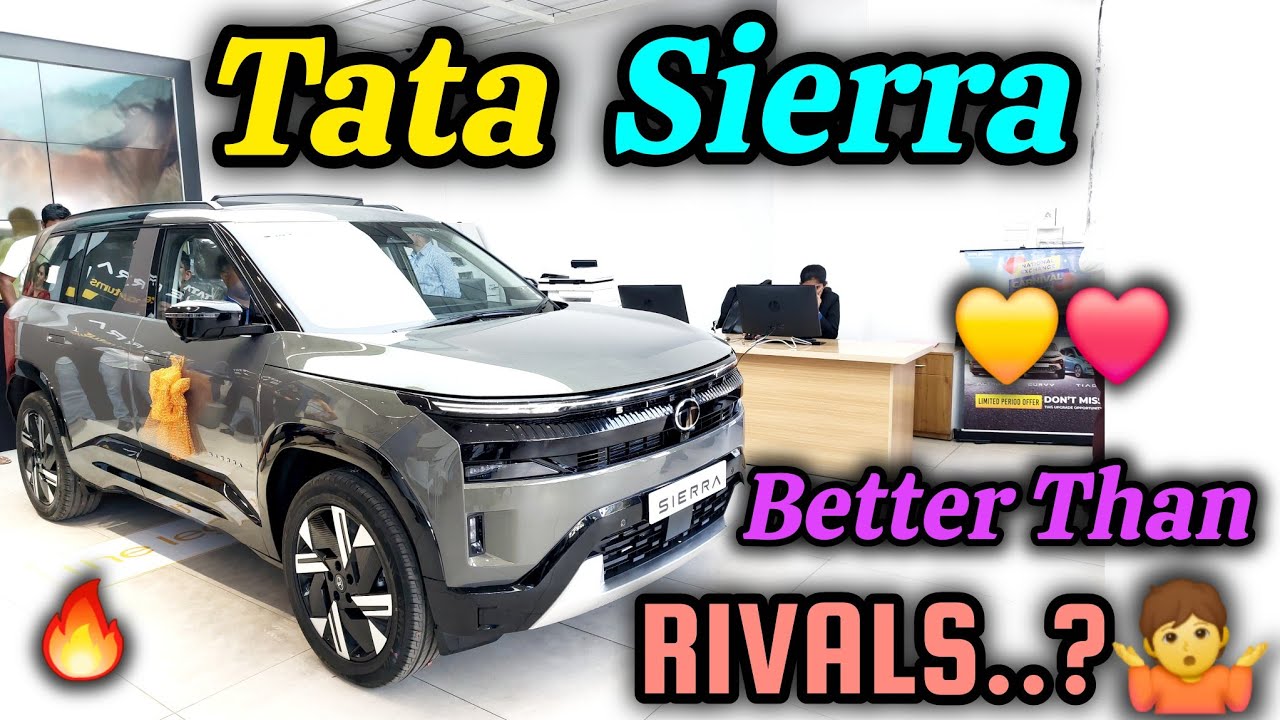 Tata Sierra Detailed Review in kannada| Worth Buying Over Creta and Grand Vitara..??🤷🤔