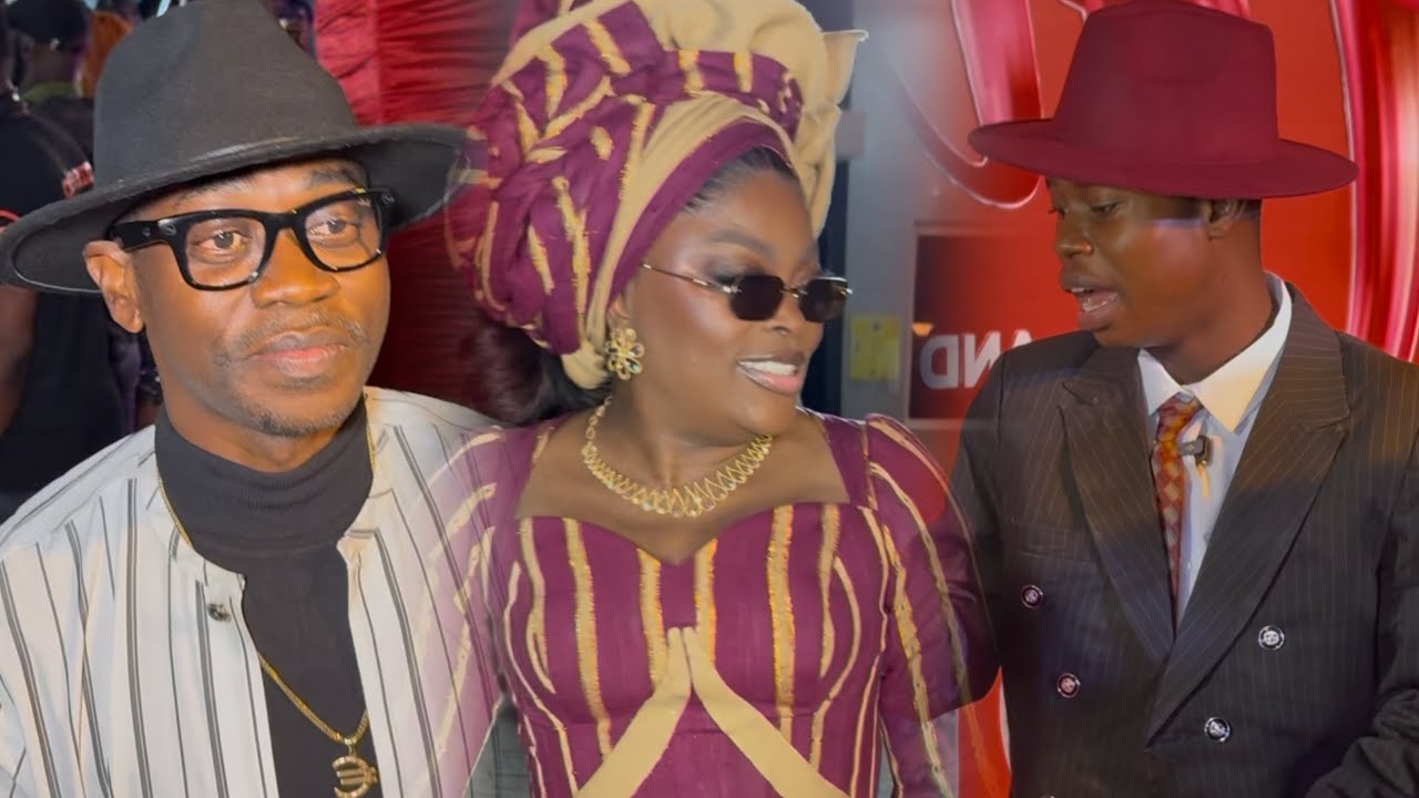 SEE WHAT LAFUNKY DID TO PELLER AS THEY JAM TOGETHER WIT LATEEF AT MOVIE PREMIER OF TIMINI LOVE & NEW