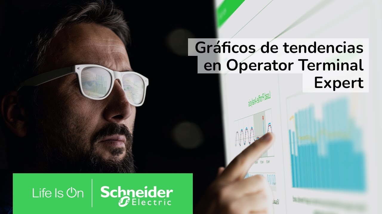 Gráficos de Tendencias en Operator Terminal Expert | Schneider Electric
