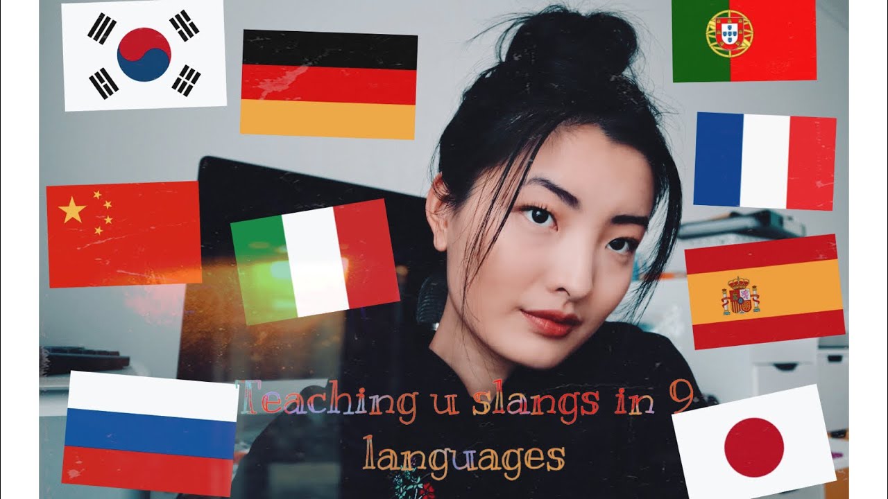 ASMR TEACHING YOU SLANGS IN 9 DIFFERENT LANGUAGES (am I a multilingual yet?) part1