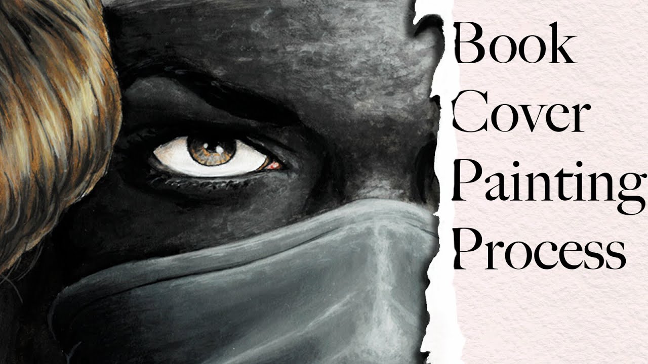 Painting an Original Book Cover!