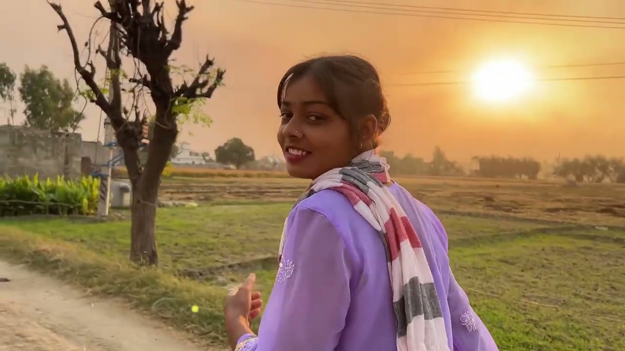 Soma te ma Gye khet video shoot karn ❤️🦋