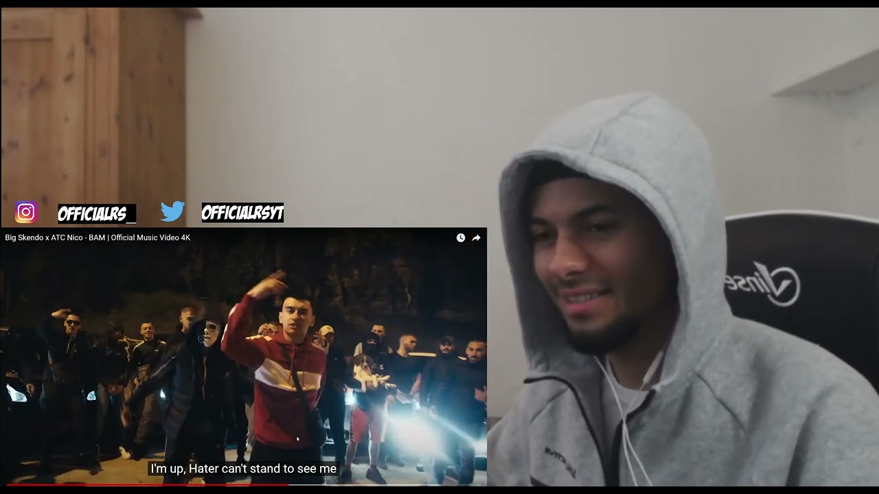YOO THIS IS BRAZY!🔥💪🏽🇬🇷 *UK REACTION* Big Skendo x ATC Nico - BAM | Official Music Video 4K