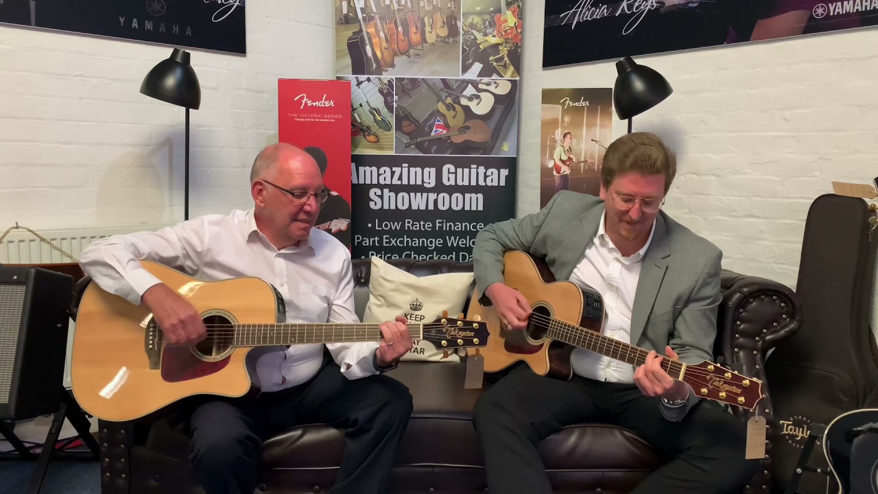 Takamine Guitars At Rimmers Music With Andy & James