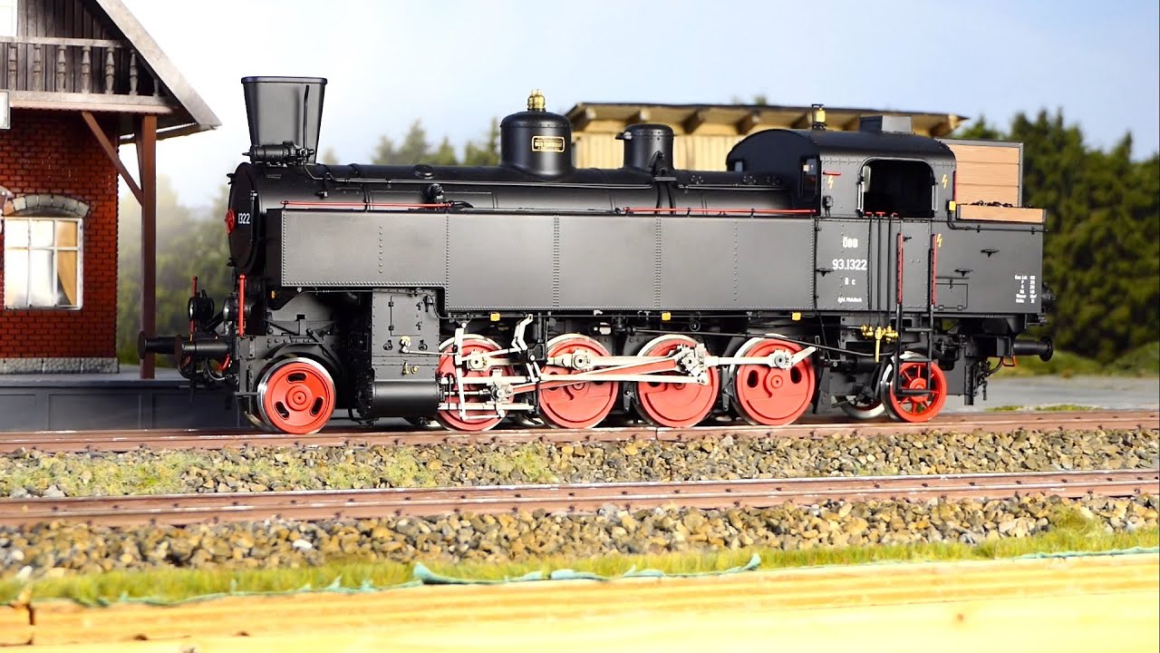 Unboxing Dampflok 93 1322 von Spur1 Austria - 1:32–Tenderlok BBÖ Reihe 378 ÖBB Baureihe 93.13 Review