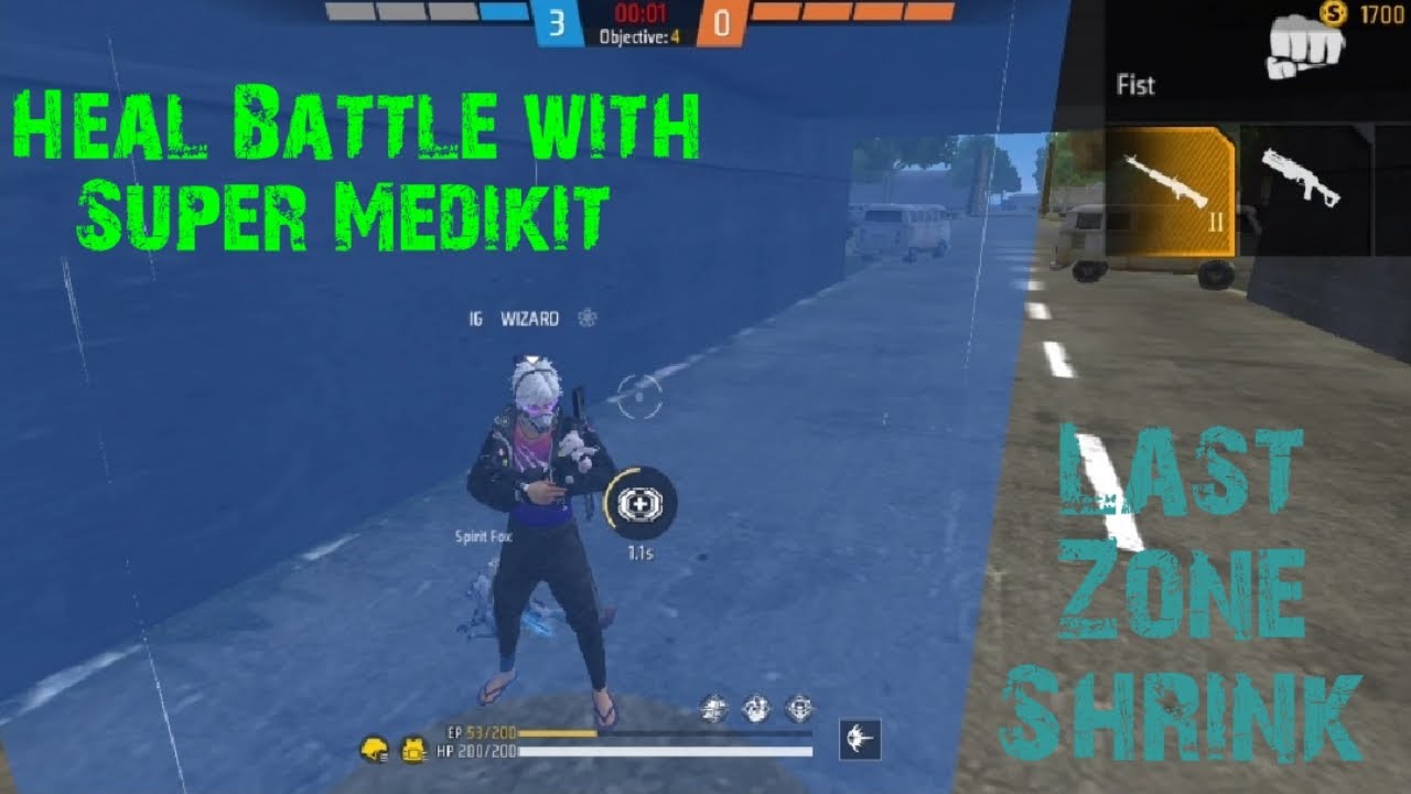 Heal Battle with Super Medikit CS-Ranked 😱😱 | Power of super Medikit