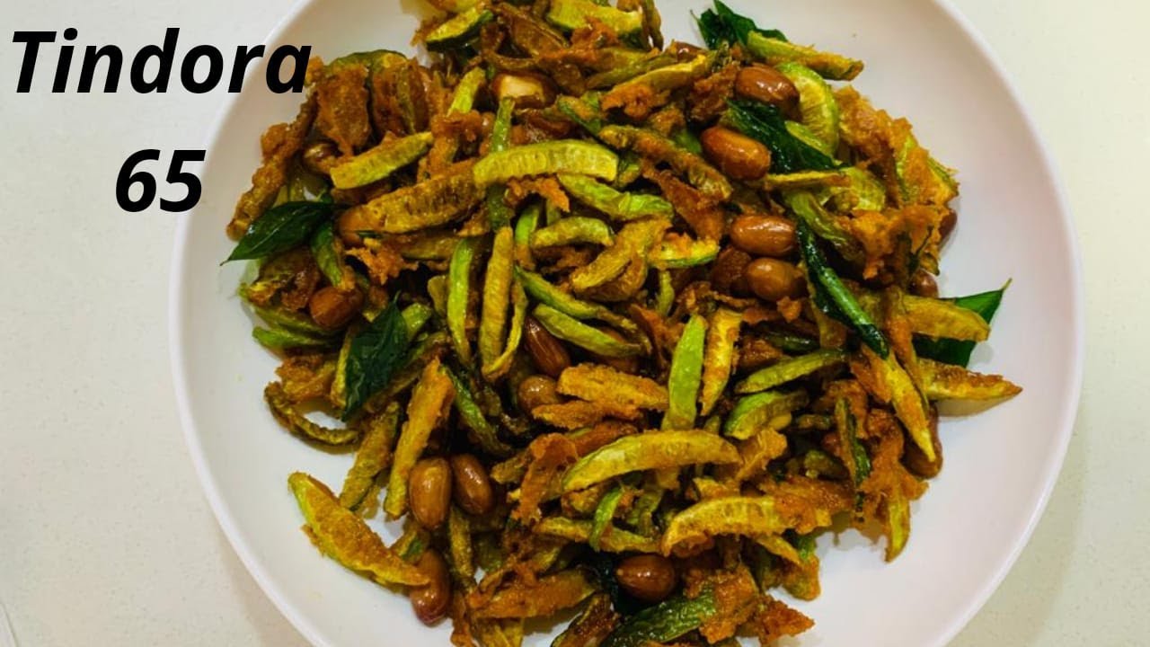 Tindora 65||Tindora fry||Dondakaya fry||
