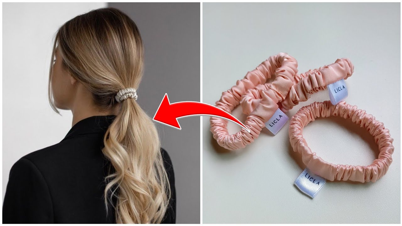 DIY: MINI SCRUNCHIE DE LUXO - TUTORIAL COMPLETO!