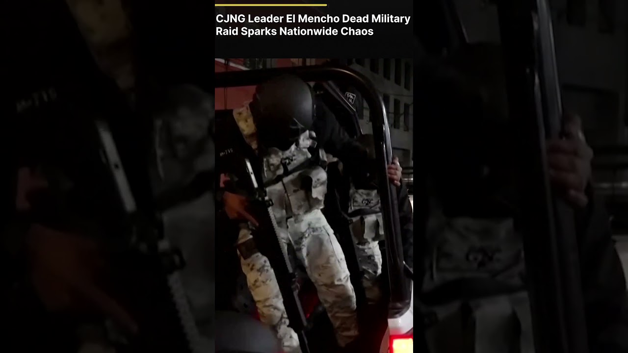BREAKING: CJNG Leader El Mencho Killed Mexico Faces Cartel Violence Nationwide | DRM News | AB14