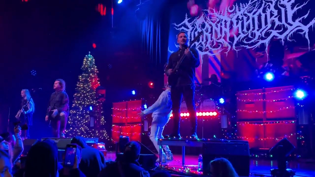 Lorna Shore Death Portrait Live/Lorna Shore Christmas Show 2022 at The Wellmont Theater 12-18-22