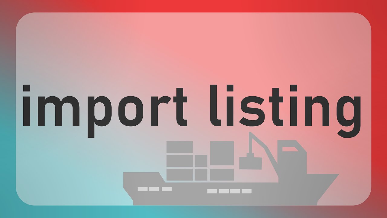 Ebay Title Builder - Importing and Listing optimized titles for eBay