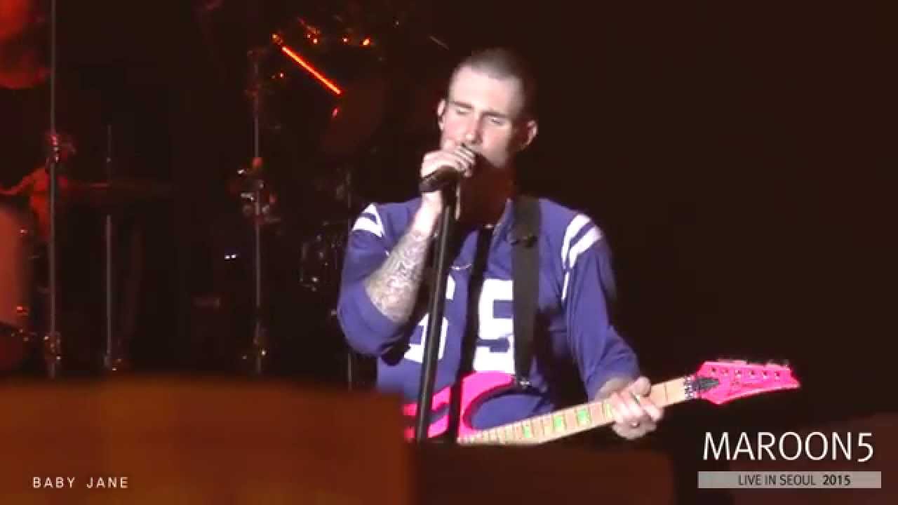 MAROON 5 -  SUGAR @ Live in SEOUL 2015 (0909)