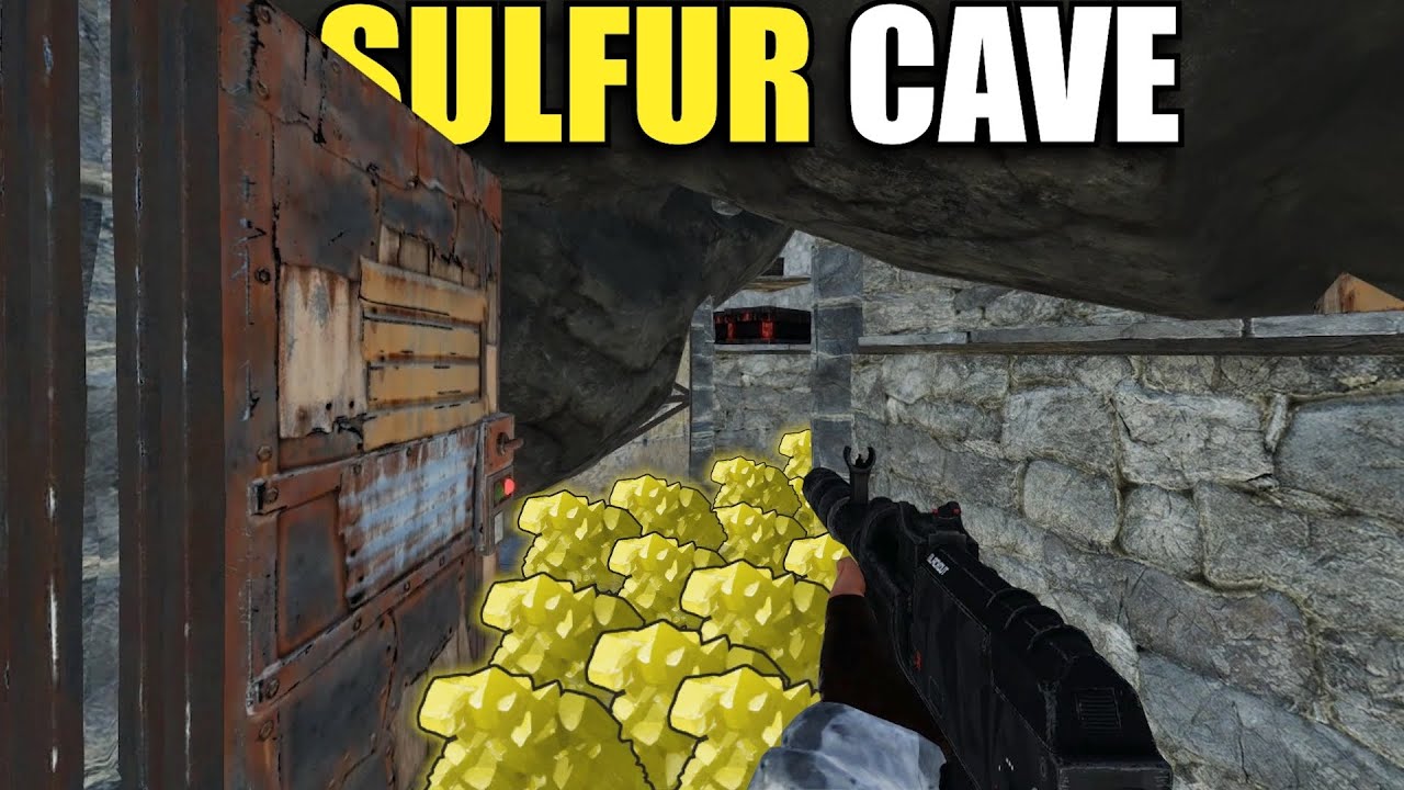 RAIDING a LOADED CAVE BASE | Rust Solo Survival (4 of 5)