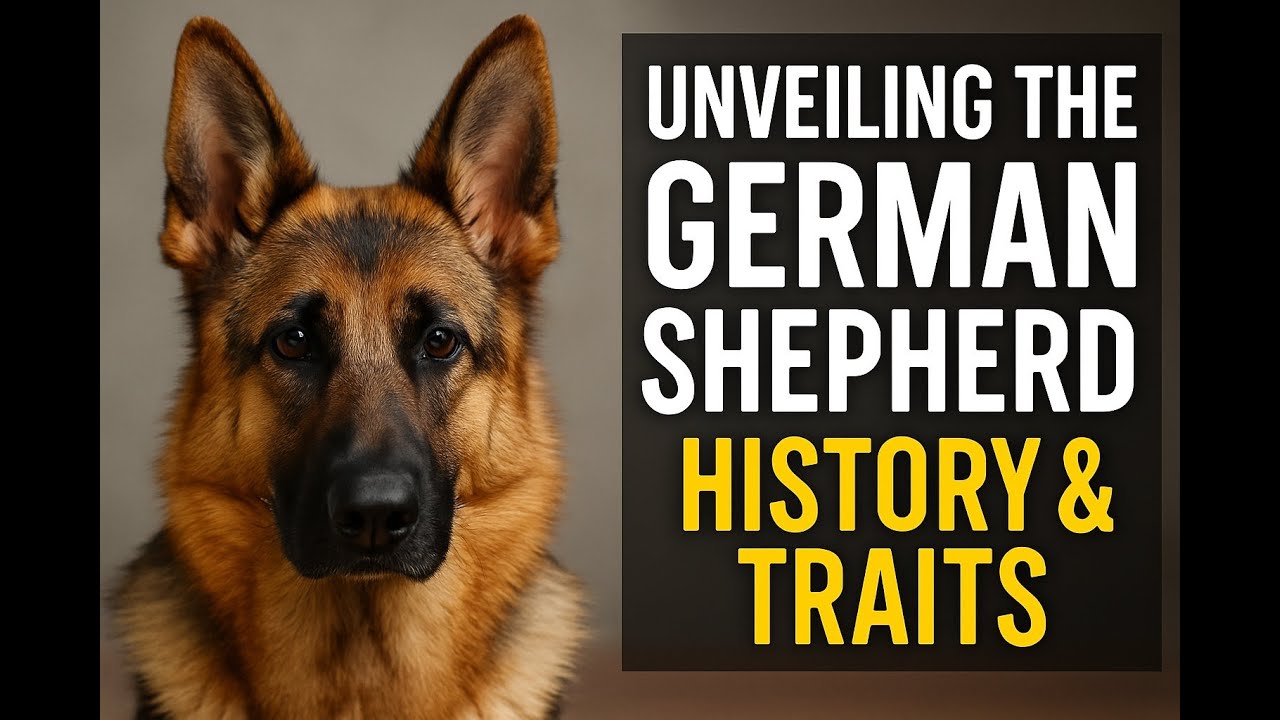 Unveiling the German Shepherd Remarkable History & Traits Revealed!