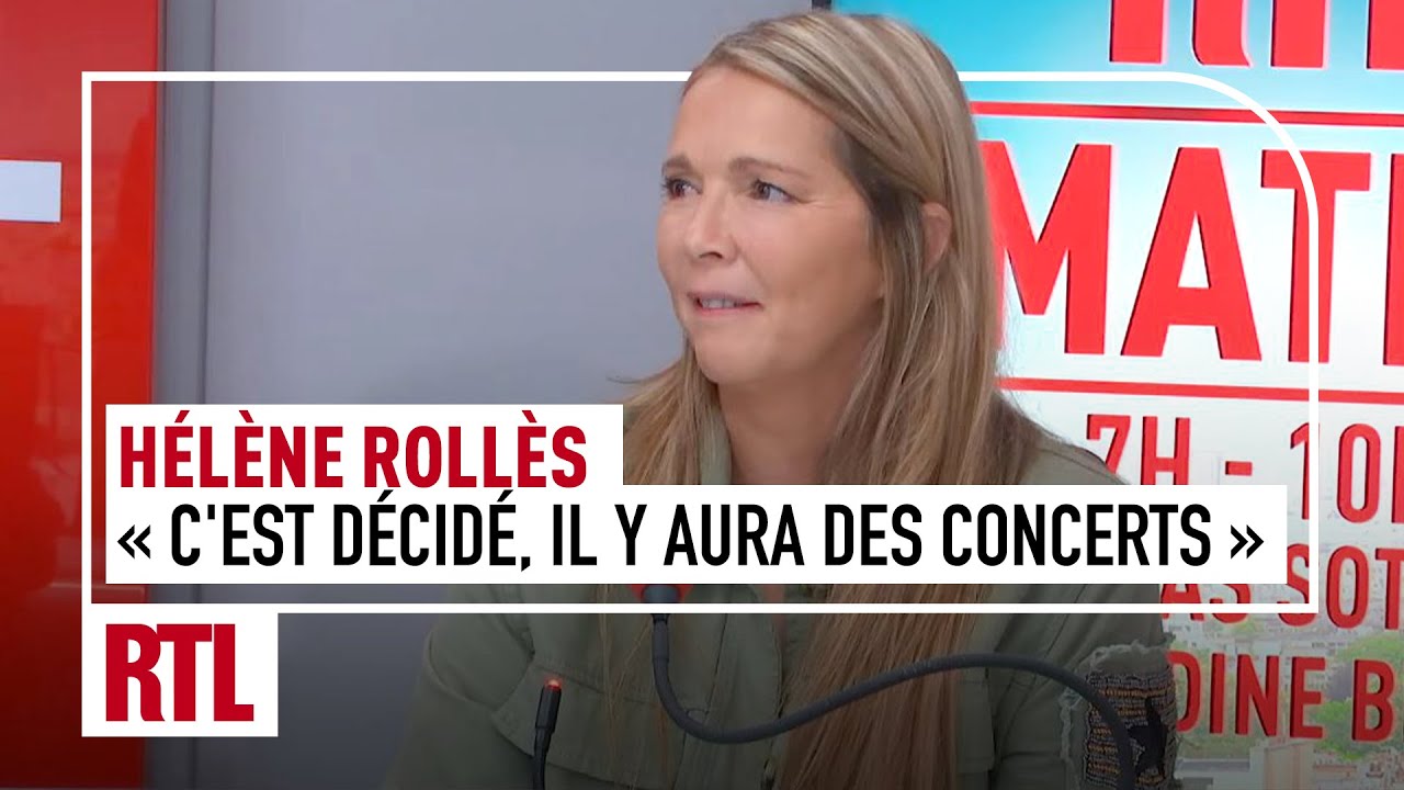 Hélène annonce son retour sur scène : 