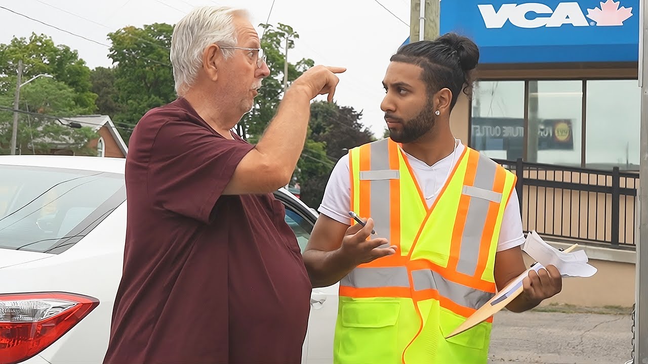 Angry Old Man Tried to Fight Me!