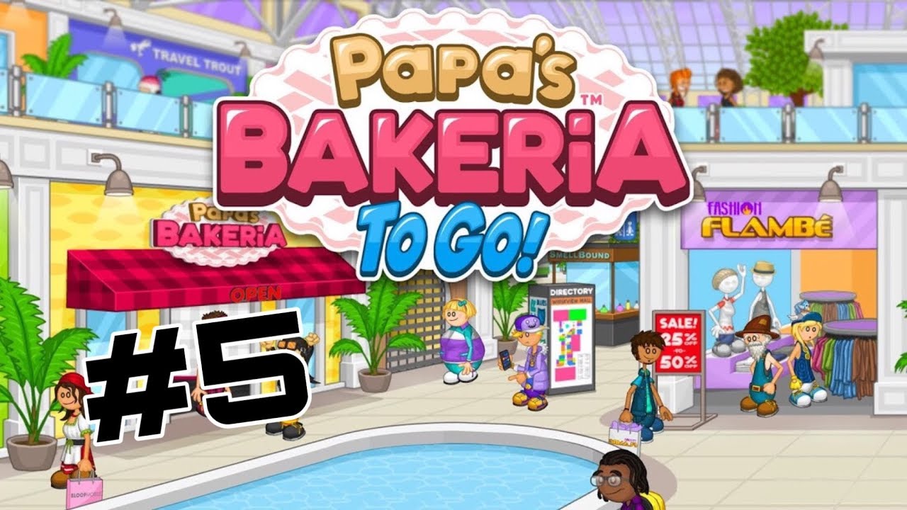 Papa's Bakeria To Go: Day 9 & Day 10 (New Year)