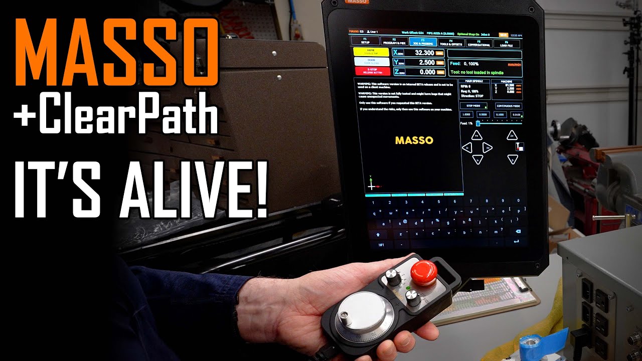 MASSO CNC Build Part 4:  First Motion!