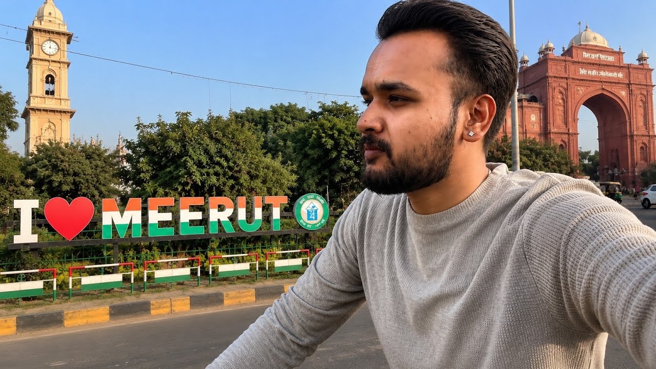 MEERUT VLOG 🔥 | Explore Meerut City | First Time Cinematic Vlog in Uttar Pradesh