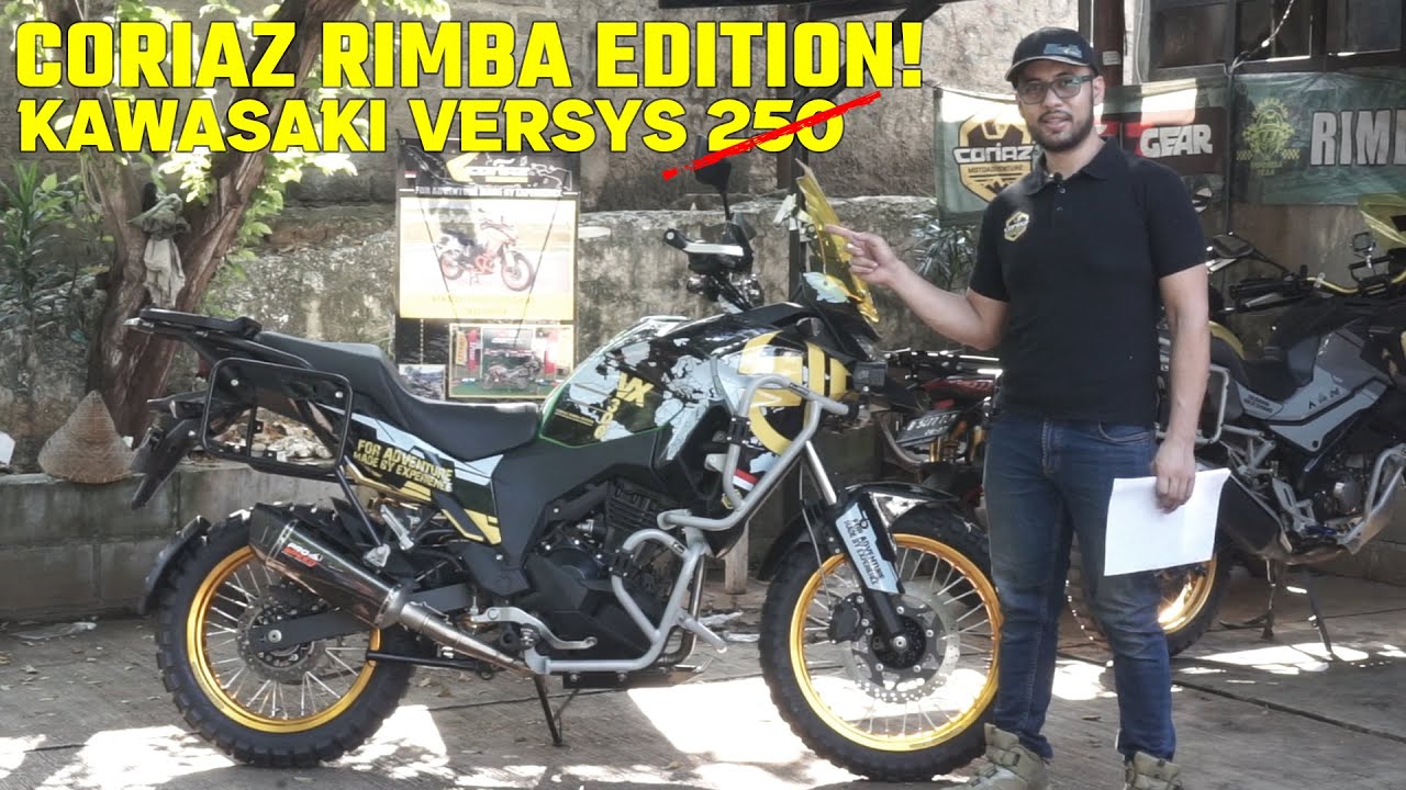 FULL MODIFIKASI KAWASAKI VERSYS-X 250 / 300 CORIAZ RIMBA EDITION | SIAP TOURING DAN KOMPETISI !!!
