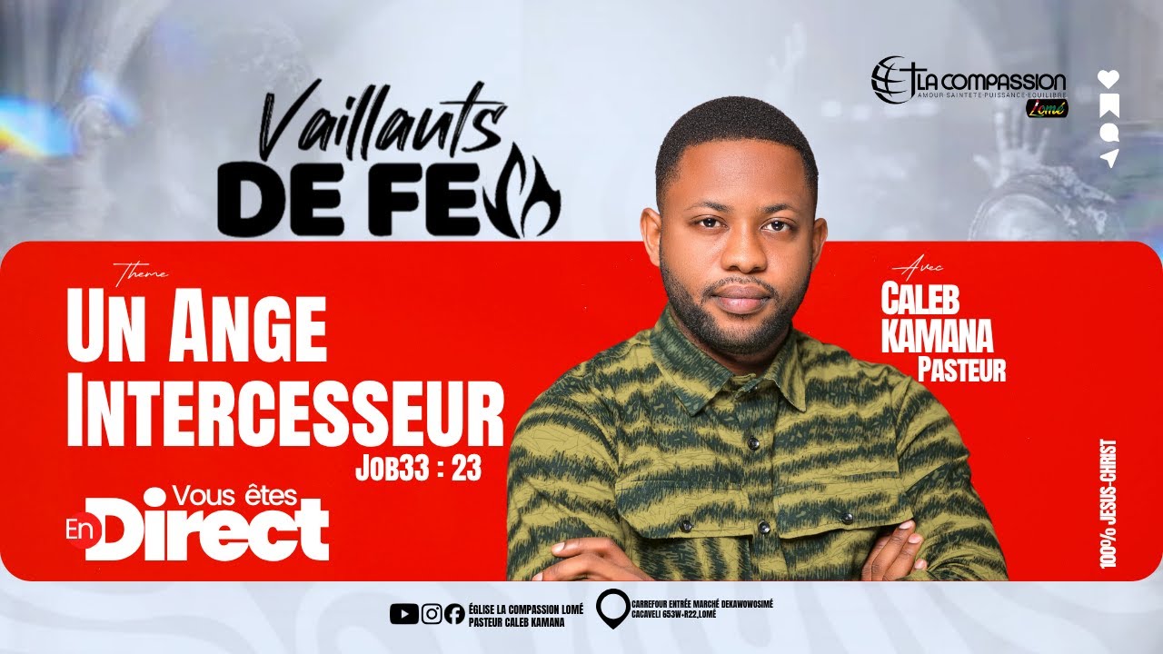 UN ANGE INTERCESSEUR - PASTEUR CALEB KAMANA