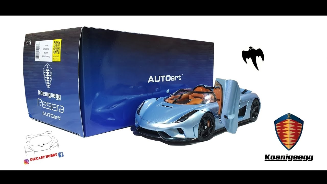 1/18 Autoart Koenigsegg Regera (Horizon Blue) 79028