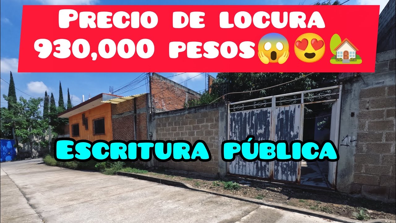 Casa ESCRITURADA en un SUPER REMATE 🏡😍😱